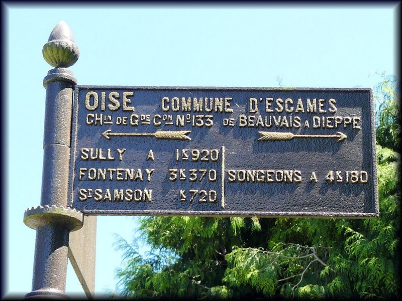 Plaque de l'Oise