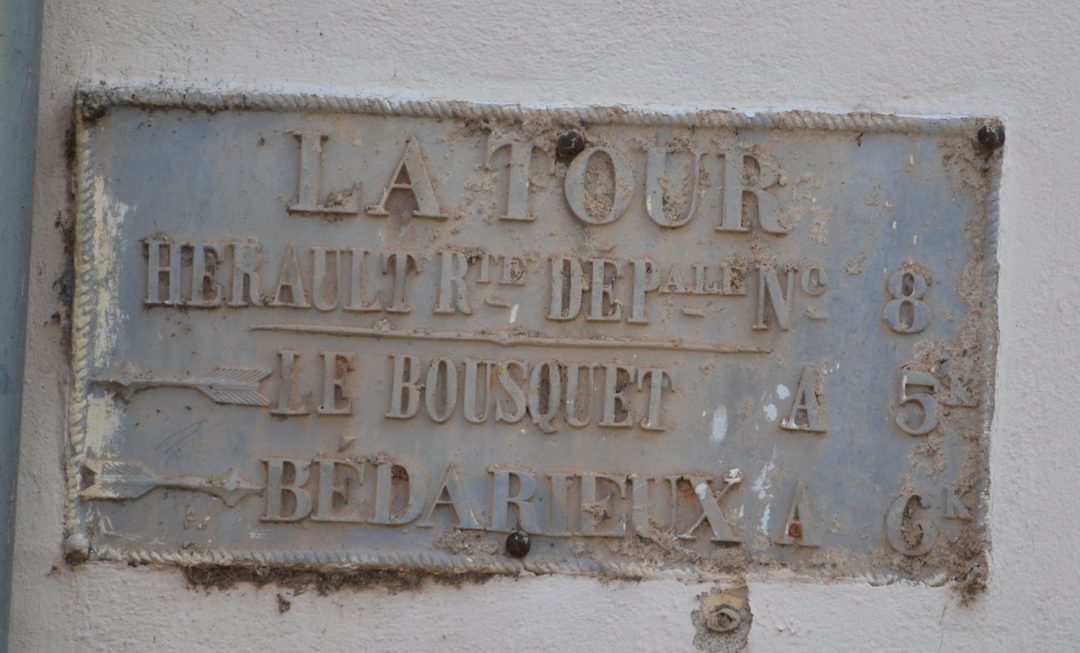 LA TOUR SUR ORB plaque plaquedecocher.fr